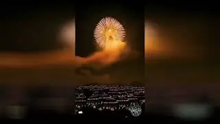 Потрясающий фейерверк в Японии Amazing fireworks in Japan#entertainment#shorts#attractions#tourism