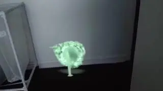 Creepy ghost girl comes out hallway wall