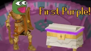 MY FIRST PURPLE! (OSRS IRONMAN)