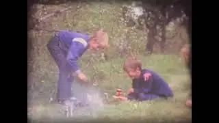 Boy Scouts - Waukesha Wiscousin - Pack 22 - 1970s? Lost home movie Super8 film