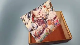 Новогодние пеналы из фанеры
