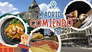 Madrid Food tour | Paella, Iberian Ham, Calamari sandwiches & MORE