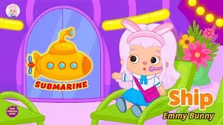 Bimi boo Emmy Bunny kids fact about ship and underground | Boopanpankids