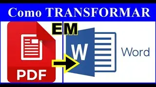 3 OPÇÕES SIMPLES de Como TRANSFORMAR PDF em WORD sem baixar programas e aplicativos