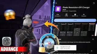 Pixels resolution+Dpi Changer ❌ || Free Fire Headshots Settings 😱