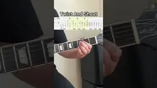 Twist And Shout Guitar + Tabs #guitartabs #guitarcover #guitartutorialforbeginners
