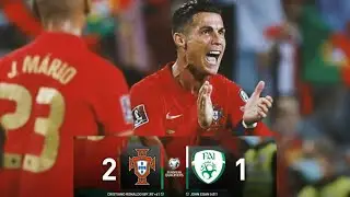 doblete de cristiano Ronaldo contra Irlanda