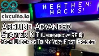 Arduino UNO-Compatible Advanced Starter Kit (Upgraded w/ RFID) Unboxing! + My Very First Project!