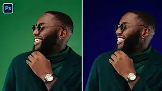 How to Change Color Background of Any image in Photoshop