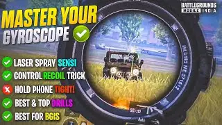 Master Your Gyroscope Settings & Drills | Gyroscope Guide | Best Gyroscope sensitivity | BGMI Guide