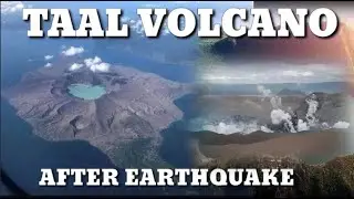 Taal Volcano Update after Earthquake magnitude 6.3 December 25,2020 |Jhervie Channel