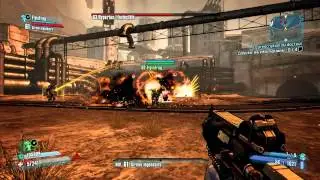 [Borderlands 2] 2 Sirens against Hyperius in UVHM - Immolate + Norfleet kill.