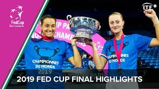 Fed Cup 2019 | Australia Vs France | Final Highlights | ITF