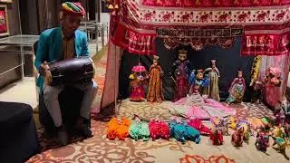 Taj hotel agra - rajasthani kathputli dance