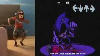 FNF SONIC.EXE RERUN TEASER In Real Life (FNF IRL)