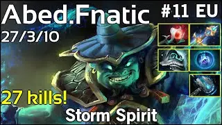 Abed [Fnatic] Storm Spirit - Dota 2  7.17
