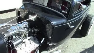 Early Ford car club meets in Woodbridge to talk shop