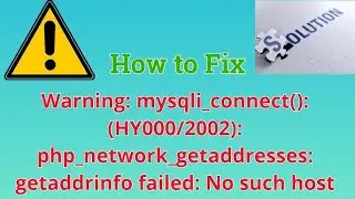 warning: mysqli::__construct(): (hy000/1045)  الحل لبعض أخطاء  phpMyAdmin   وعدم وصول البيانات