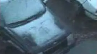 Ghost Skull On Car Hood