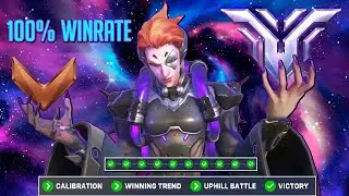 100% WINRATE | Unranked to Grandmaster Moira Only | Overwatch 2 Season 14