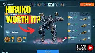 New! Hiruko Drone Worth It? (War Robots) Update 9.4 Justice Hunt Event + Giveaway 