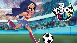 Toon Cup - Football Game - Unlocked Wonder Woman from DC Super Hero Girls !
