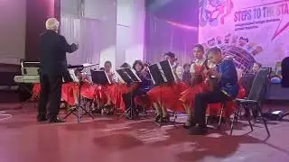 Курмангазы "Адай"  оркестр "Русские узоры" ДШ №3 и АЦСК г. Алматы 2024 г.