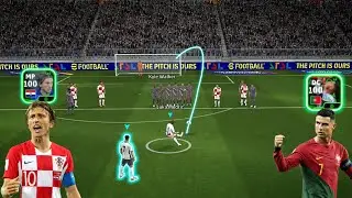 Two old friends Ronaldo + Modric Efootball