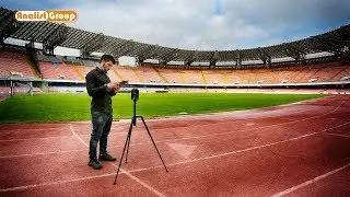 Rilievo 3D Stadio San Paolo con Laser scanner Leica BLK360
