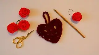 💓Le grand cœur au crochet pour Saint Valentin