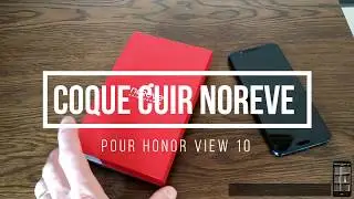 Coque cuir Noreve pour Honor View 10