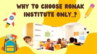 Why to choose Ronak institute only ? | Best Classes in Vadodara | Best Institute | Best teaching