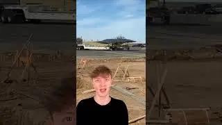 Secret plane spotted at Area 51