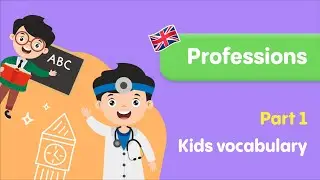 Professions in English for kids and adults | Part 1 | Kids vocabulary | All Right 💜