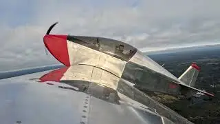 Sonex Aerobatics and Wispy Clouds