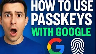 How to Use Passkeys with Google | Passwordless Login Made Simple 🔐