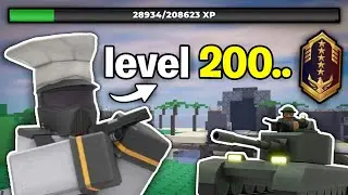 How I Reached LEVEL 200 in Roblox TDX.. 500 HOURS of Grinding..