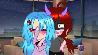 break up with your girlfriend gacha trend FNF Genderbend BfxGf 💙❤️
