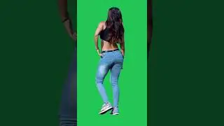 green screen dance video//Hook Raja ji bhojpuri song dance green background video#green #shorts