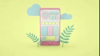 3d smartphone UI app store