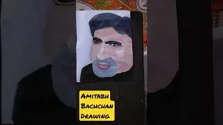Amitabh Bachchan Drawing #crazyxyz #mrbeast #amitabhbachchan  #lovenwantiti