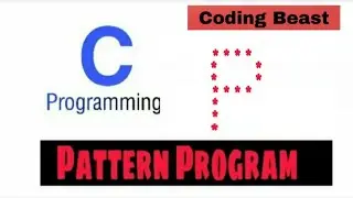 Pattern programs|Printing stars"*" in P shape|Alphabet P in pattern using for loop in c|Star pattern