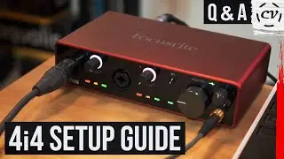 Focusrite Scarlett 4i4 Setup Guide (Ask Your Questions Here)