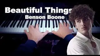 Beautiful Things - Benson Boone ( Piano Version ) [ Sheet Music ]