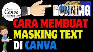 HOW TO MAKE A  MASKING TEXT WITH COLORFUL SMOKE EFFECT IN CANVA, MEMBUAT EFEK ASAP PADA TEKS!