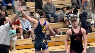 KALEB’S BACK WRESTLING!!! Kaukauna Mega Meet Kaleb vs. Logan Noto 3/4 stack for the PIN!!