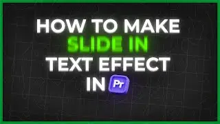 🎯EASY TRICK FOR COOL TEXT ANIMATION IN PREMIERE PRO