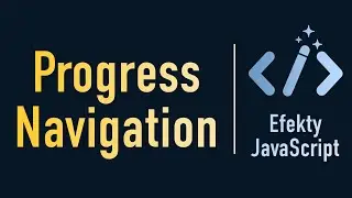 Postęp czytania strony, kurtyna, hover 3d na obrazku | Efekty JavaScript #2