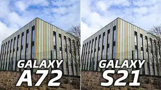 Samsung Galaxy A72 vs Samsung Galaxy S21 | Camera Test