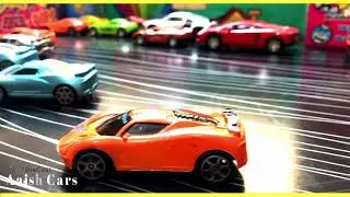 diecast sports cars - box full of super sport cars diecast cars